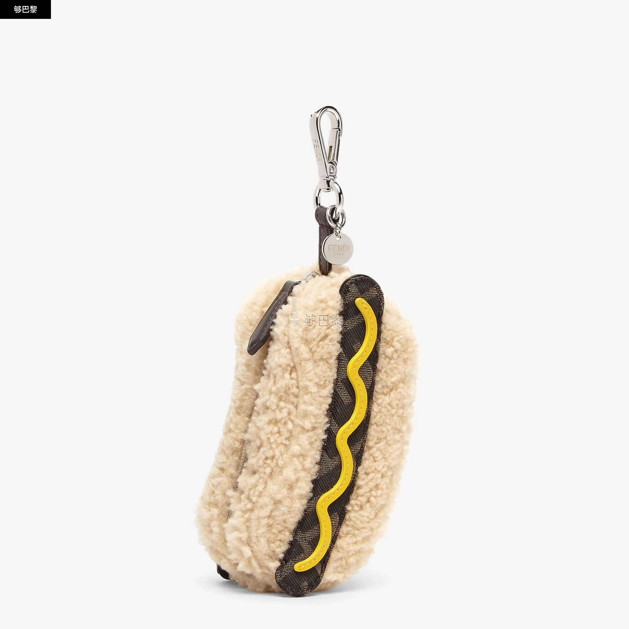 商品Fendi|【预售】 芬迪 25春夏 男士 钥匙扣 Fendilicious吊饰 7AS332ATENF1RE8 ,价格¥6059,第3张图片详细描述