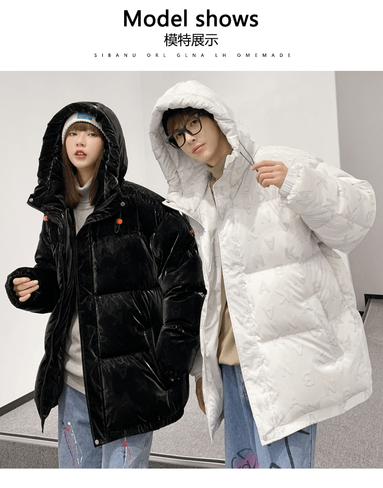 商品[国内直发] ROBINHOOD|罗宾汉时尚加厚保暖羽绒服-R028Y5007-白色,价格¥303,第4张图片详细描述