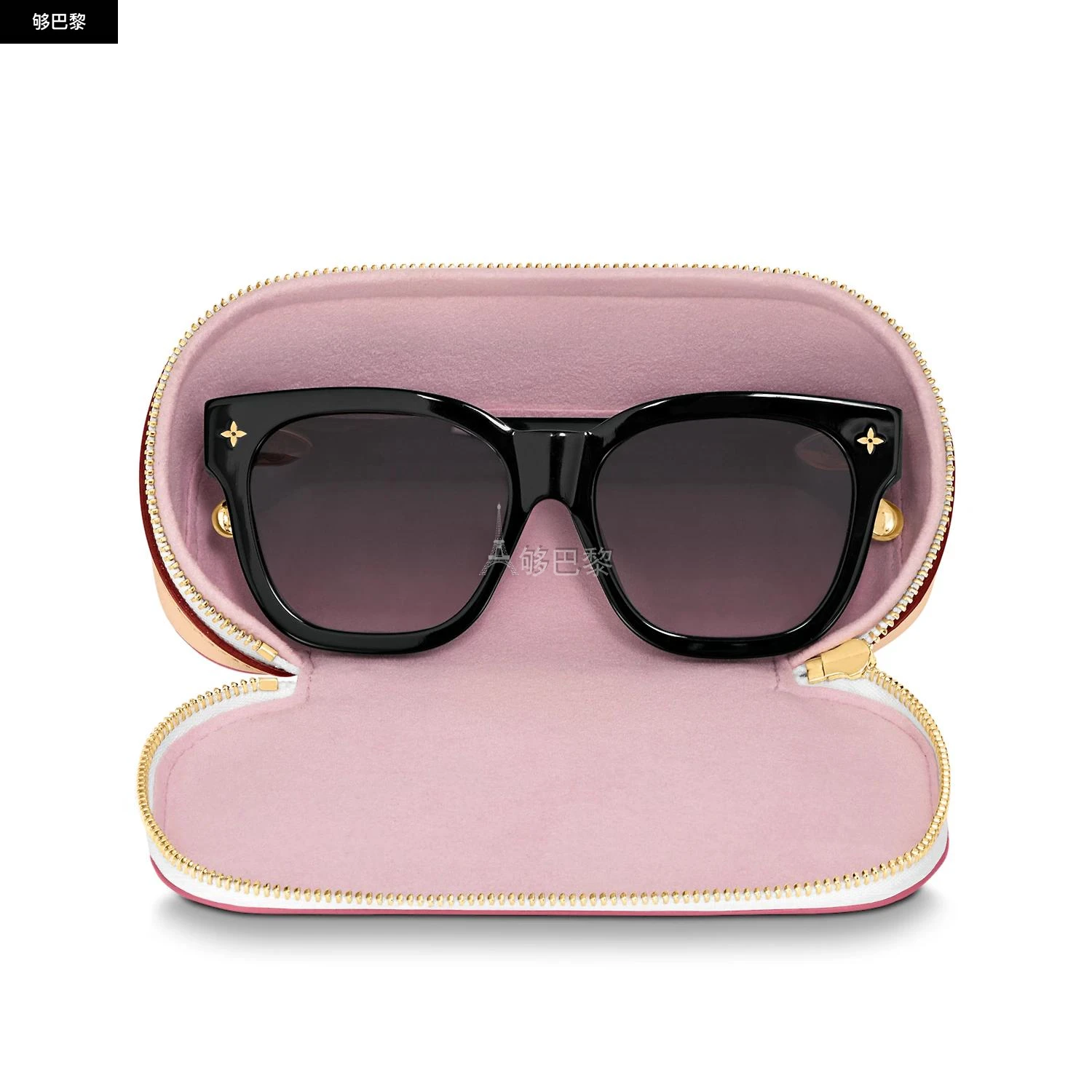 商品Louis Vuitton|包邮包税【预售7天发货】 LV路易威登 24春夏 女士 收纳盒 大号太阳眼镜盒 GI0917,价格¥5275,第4张图片详细描述
