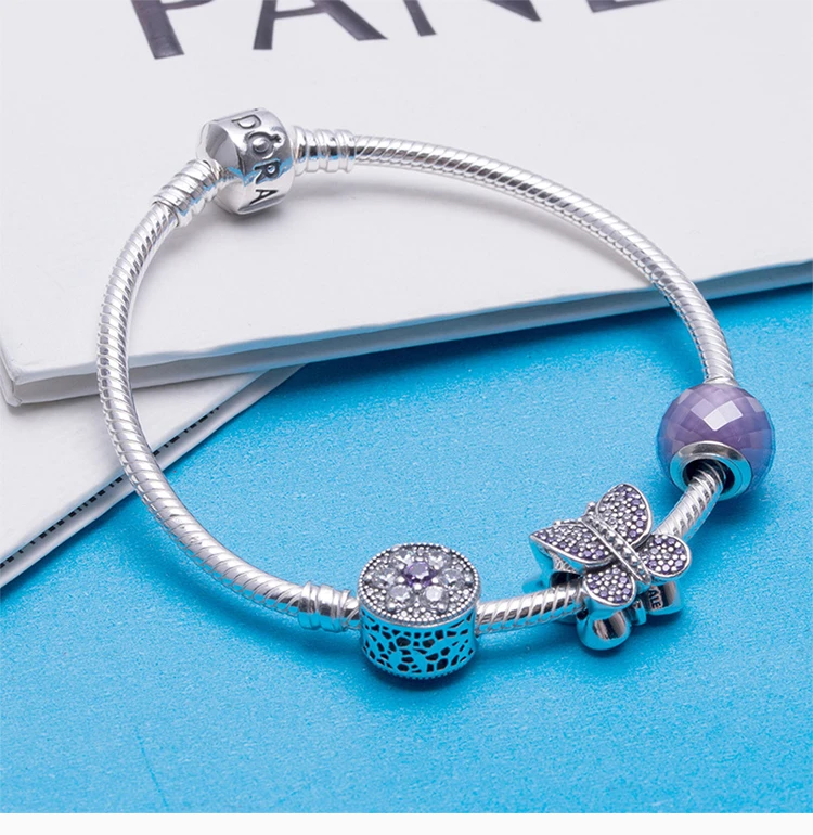 商品[国内直发] PANDORA|PANDORA 紫色女士手镯 PAND00087,价格¥1147,第5张图片详细描述