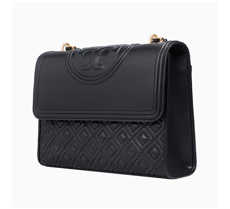 商品[国内直发] Tory Burch|汤丽柏琦（TORY BURCH）女士时尚单肩斜挎包 黑色43833 001,价格¥3168,第5张图片详细描述