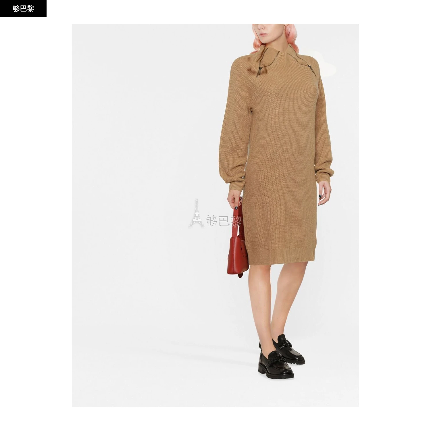 商品Michael Kors|【特惠6.1折】【预售】 2023秋冬 女士 连衣裙 半身裙 1703025  MU28156CSN214 ,价格¥2295,第6张图片详细描述