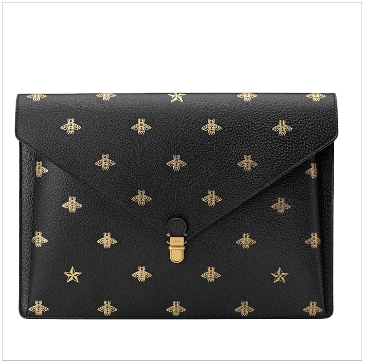 商品[国内直发] Gucci|GUCCI 黑色男士手拿包 500976-DJ2LT-1055,价格¥8867,第3张图片详细描述