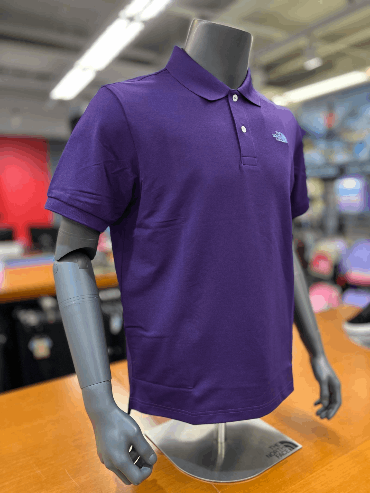 商品The North Face|【Brilliant|包邮包税】北面 运动户外 NT7PM00 (彩色集锦) 男士 CITY TRAVEL 短袖 POLO,价格¥480,第16张图片详细描述