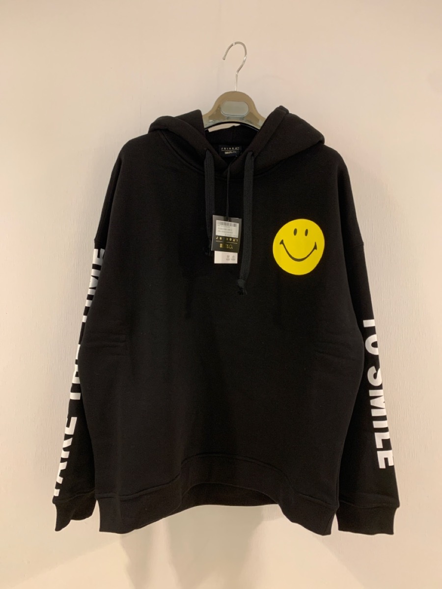 商品Joshua Sanders|JOSHUA SANDERS 男士黑色棉质连帽卫衣 JS32B10088-BLACK,价格¥936,第3张图片详细描述