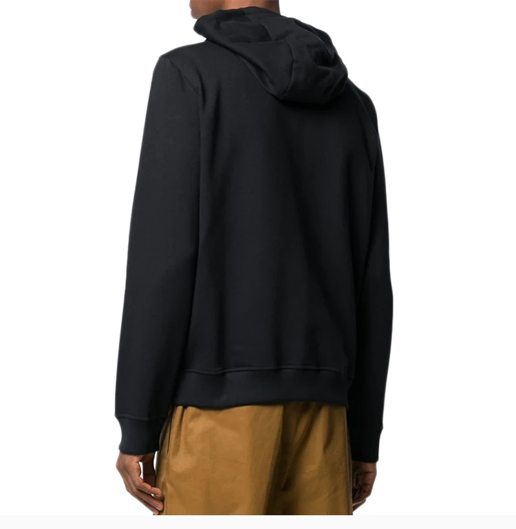 商品[国内直发] Fendi|Fendi 芬迪 19春夏 男士黑色纯棉眼睛图案长袖上衣连帽运动衫外套 FY0946-A6ZF-F0QA1,价格¥6646,第7张图片详细描述