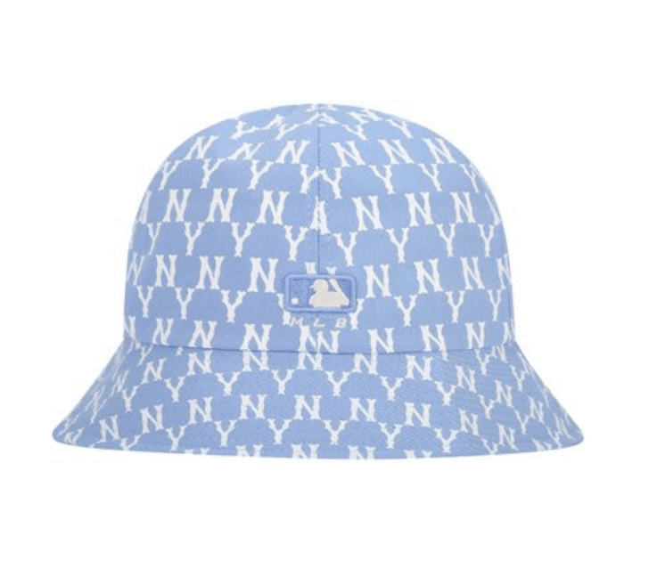商品MLB|【享贝家】MLB 刺绣LOGO圆顶渔夫帽 男女同款 天蓝色（预售款，10天发货）32CPHA111-50S,价格¥159,第4张图片详细描述