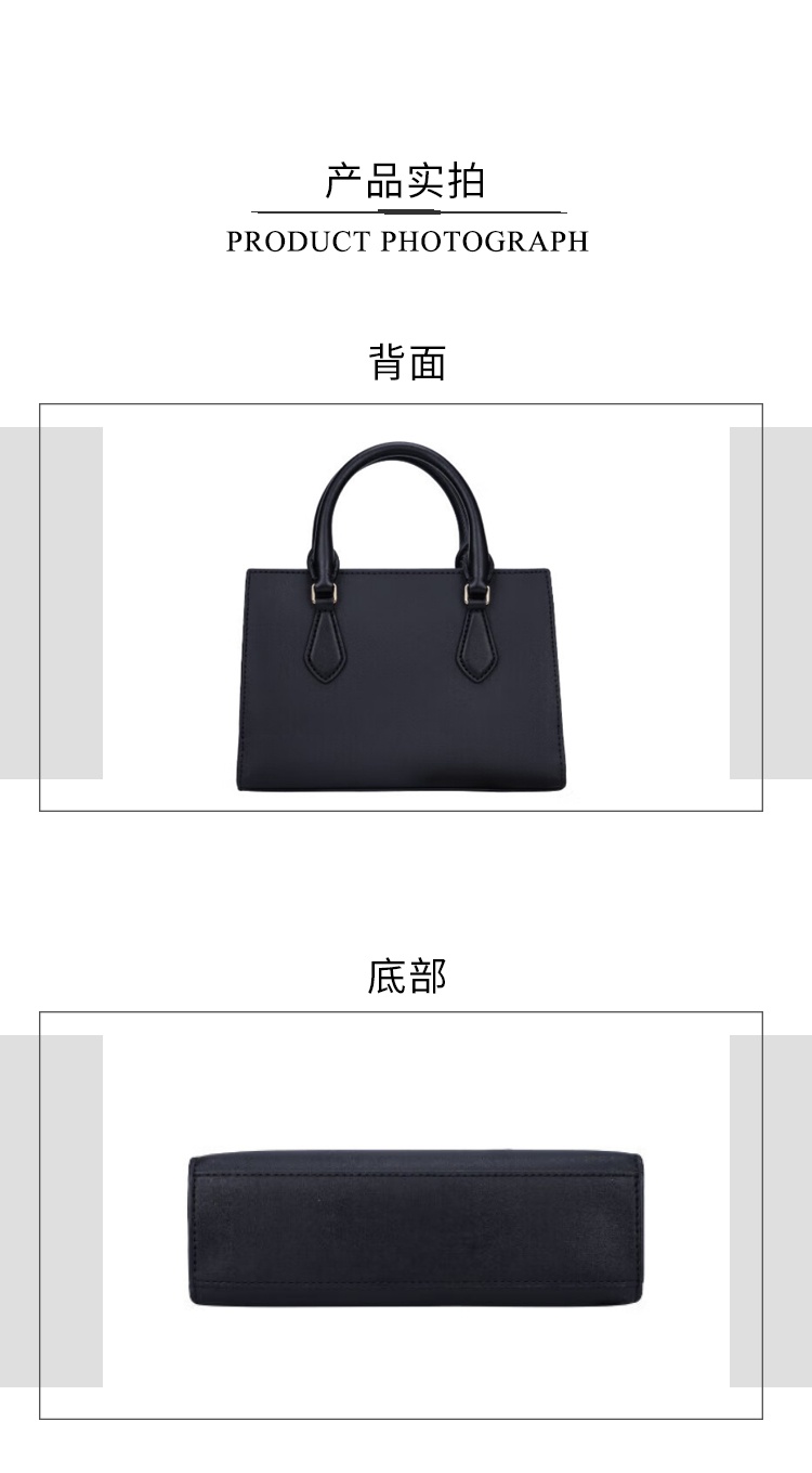 商品Michael Kors|Michael Kors 奥莱款 SHEILA小号纯色人造革女士手提斜挎包 35S3G6HS5L BLACK,价格¥1178,第4张图片详细描述