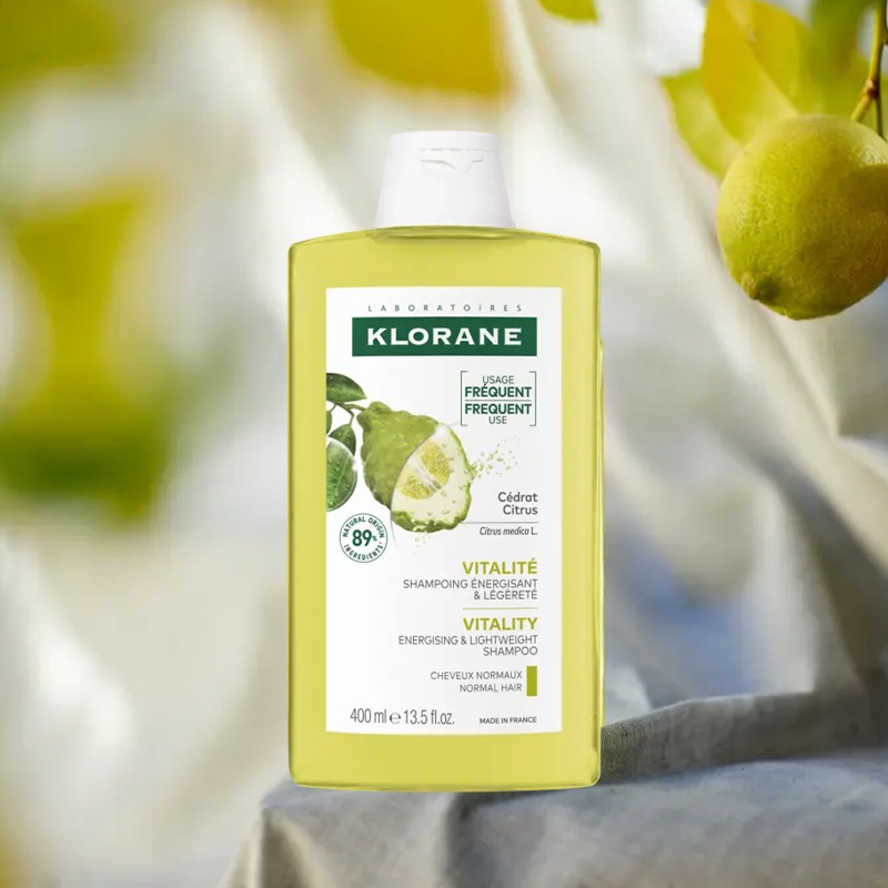 商品KLORANE|Klorane康如香橼果洗发水400ml 去屑蓬松控油,价格¥170,第2张图片详细描述