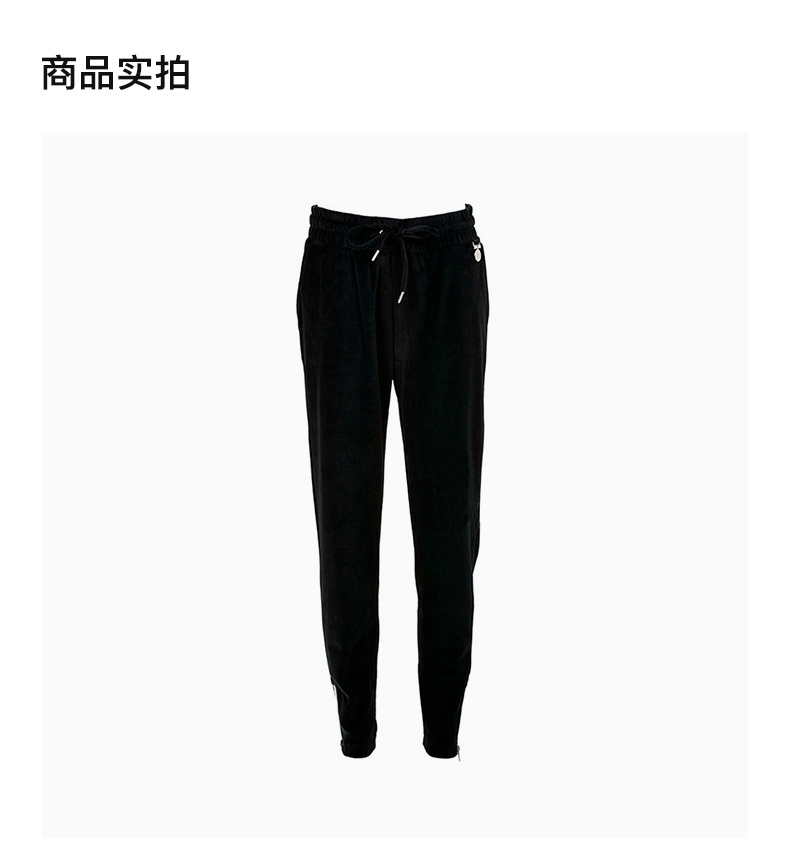 商品[国内直发] Emporio Armani|EMPORIO ARMANI 男士黑色系绳运动裤 6ZTP87-TJN9Z-1200,价格¥746,第4张图片详细描述