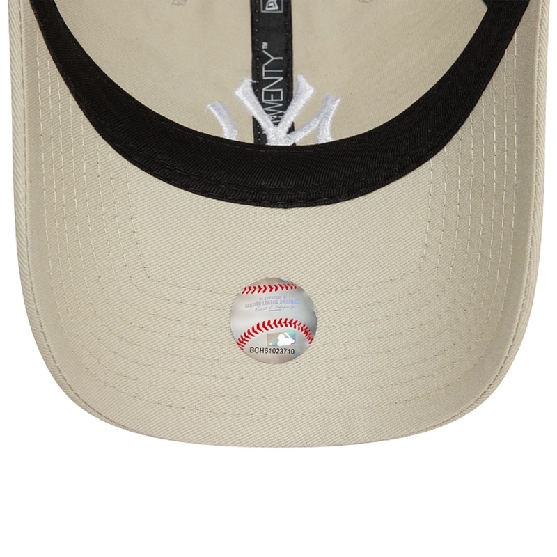商品New Era|NEW ERA 9TWENTY系列 男女通用米色棉帽子,价格¥189,第11张图片详细描述