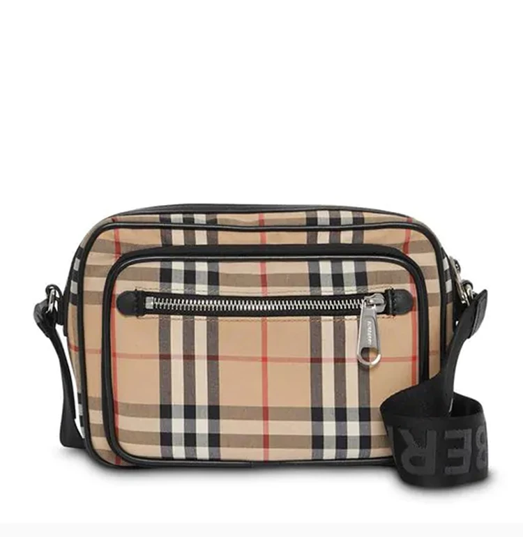 商品Burberry|BURBERRY 卡其色男士斜挎包 8010152,价格¥4862,第7张图片详细描述