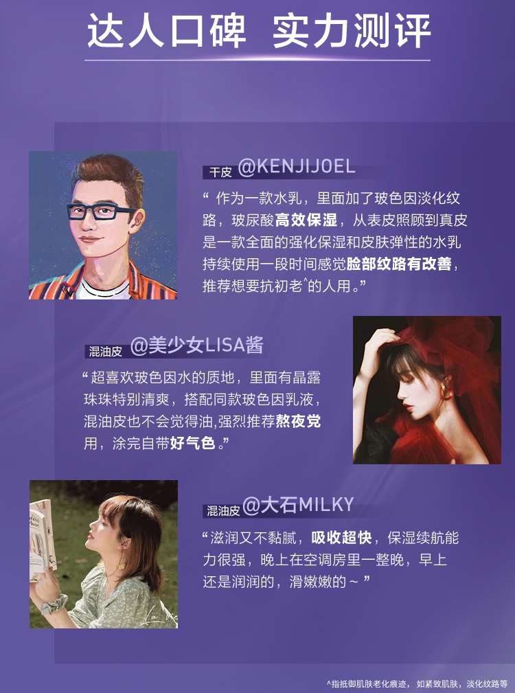 商品L'Oreal Paris|欧莱雅复颜玻尿酸水光充盈导入晶露紧致补水保湿淡化细纹护肤品,价格¥207,第7张图片详细描述