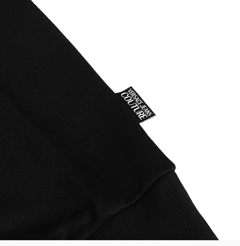 商品Versace|VERSACE JEANS 女士黑色长袖卫衣运动衫 B6HVB70G-30325-899,价格¥1532,第7张图片详细描述