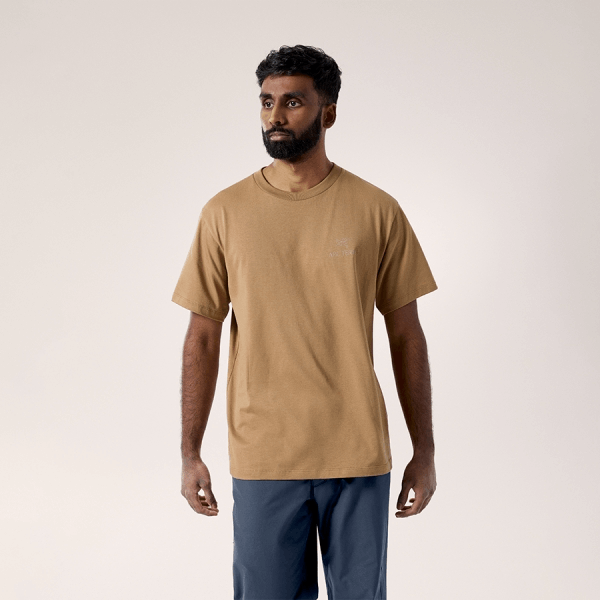 商品Arc'teryx|【Brilliant|包邮包税】KRAGG SL COTTON BIRD WORD SHIRT SS 字母印花短袖衬衫棉质舒适适合城市通勤ATPSM09535,价格¥886,第4张图片详细描述