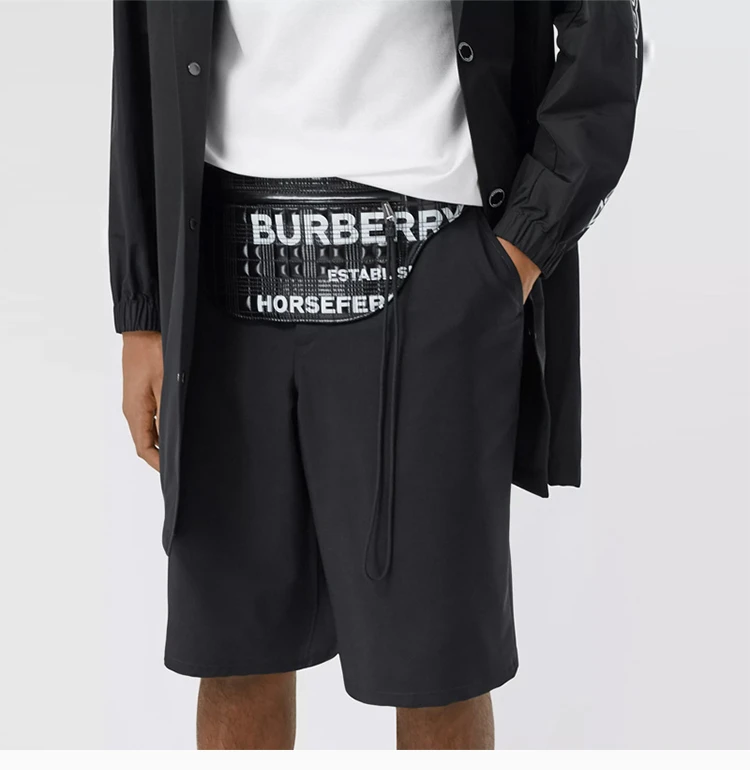 商品[国内直发] Burberry|Burberry 博柏利Horseferry 印花涂层帆布布鲁摩腰包 8028160,价格¥4082,第8张图片详细描述