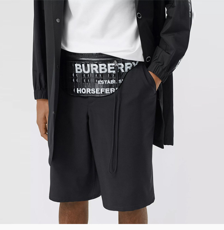 商品[国内直发] Burberry|Burberry 博柏利Horseferry 印花涂层帆布布鲁摩腰包 8028160,价格¥4033,第8张图片详细描述