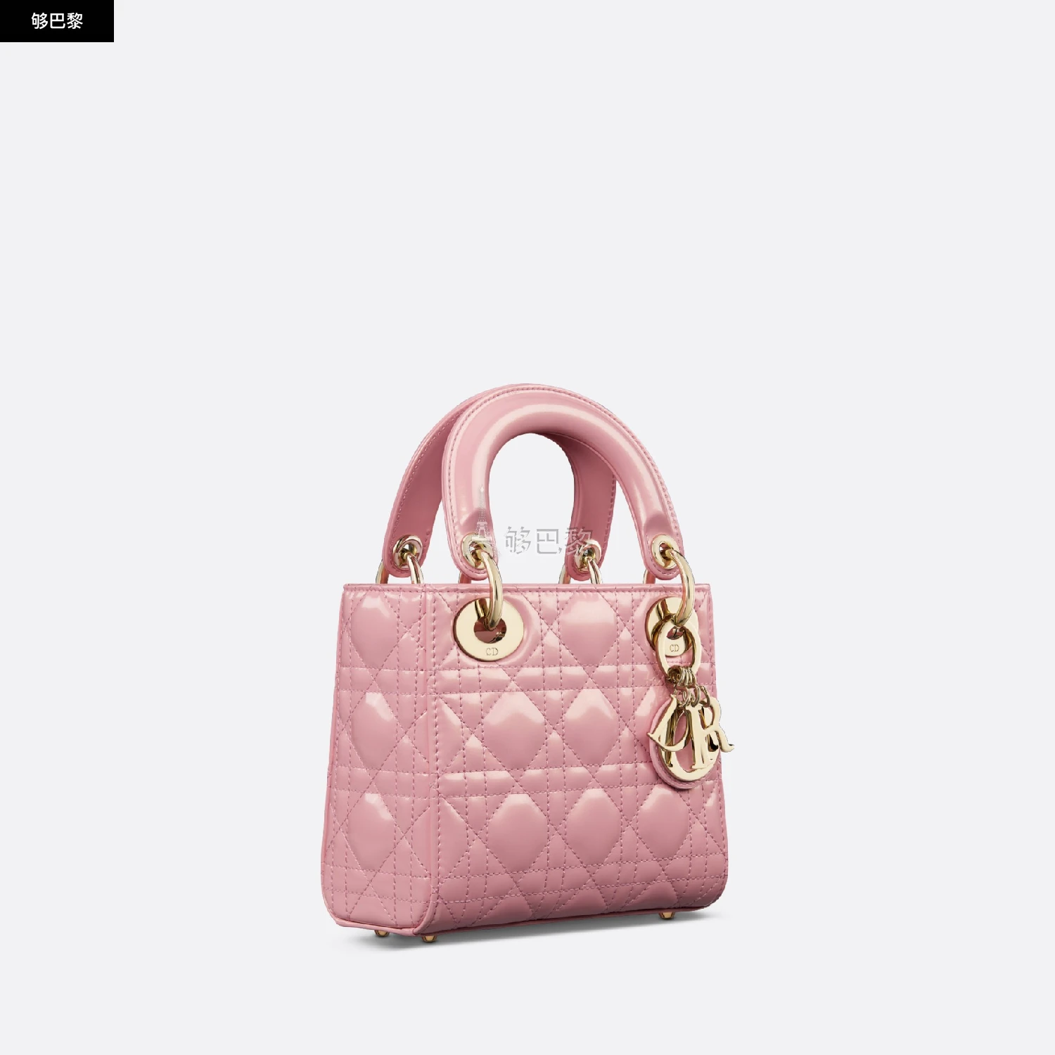 商品Dior|【预售】 迪奥 25春夏 女士 手提包 迷你 Lady Dior 手袋 M0505ONKS_M92P ,价格¥39614,第5张图片详细描述