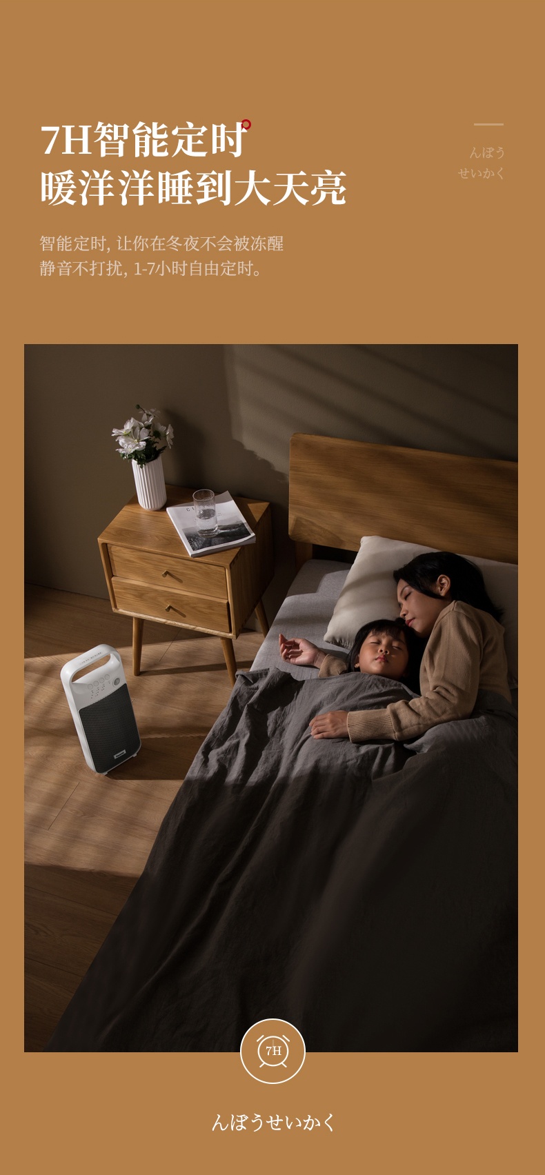 商品[国内直发] Panasonic|松下暖风机家用省电浴室取暖神器速热电暖风电暖气取暖器PF2027CW,价格¥826,第14张图片详细描述