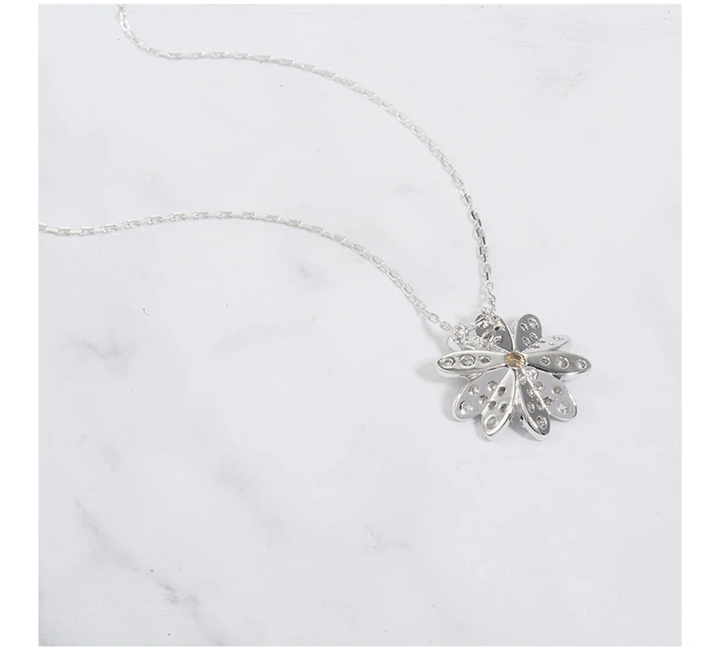 商品[国内直发] Swarovski|Swarovski 施华洛世奇 EternalFlower系列小雏菊锁骨链 5512662,价格¥467,第6张图片详细描述