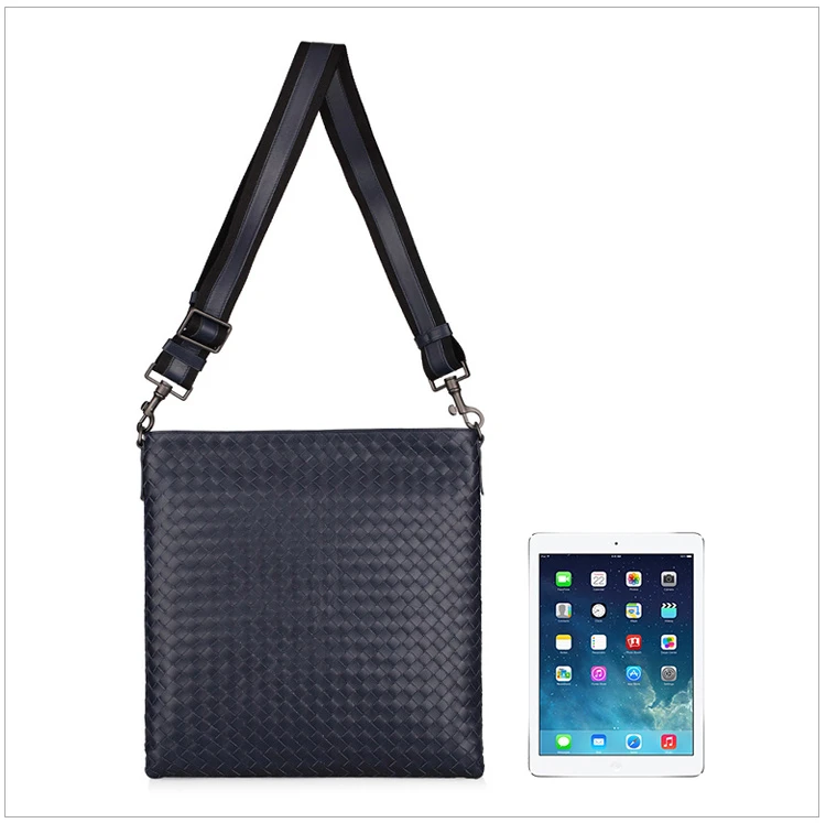 商品[国内直发] Bottega Veneta|BOTTEGA VENETA 深蓝色男士斜挎包 276356-V465C-4097,价格¥13587,第2张图片详细描述