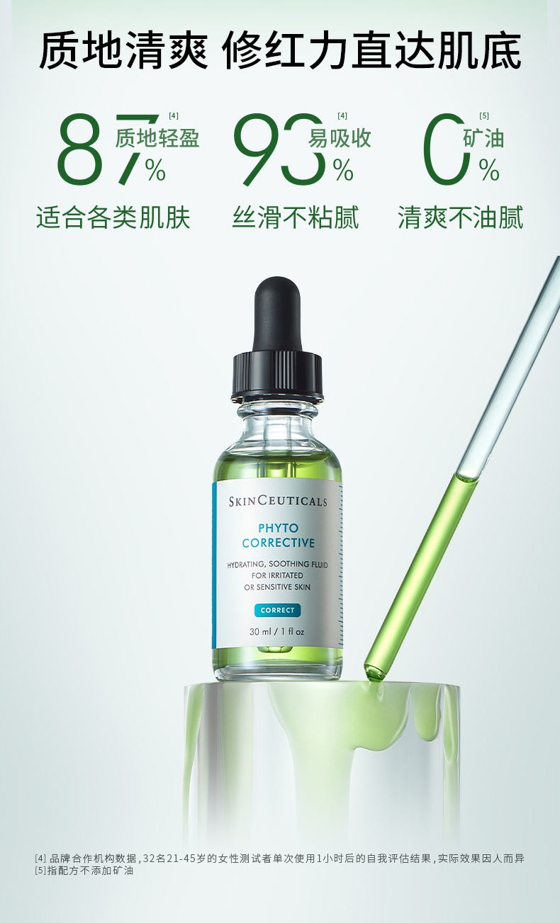 商品SkinCeuticals|修丽可杜克色修phyto植萃 保湿补水舒缓修护精华,价格¥413,第9张图片详细描述