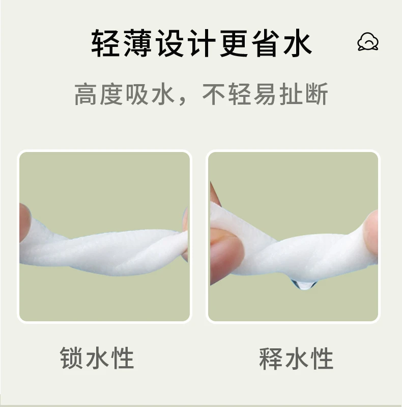 商品[国内直发] Cotton Labo|CottonLabo棉粉扑L尺寸100g-超软不吃粉超贴合,价格¥36,第7张图片详细描述