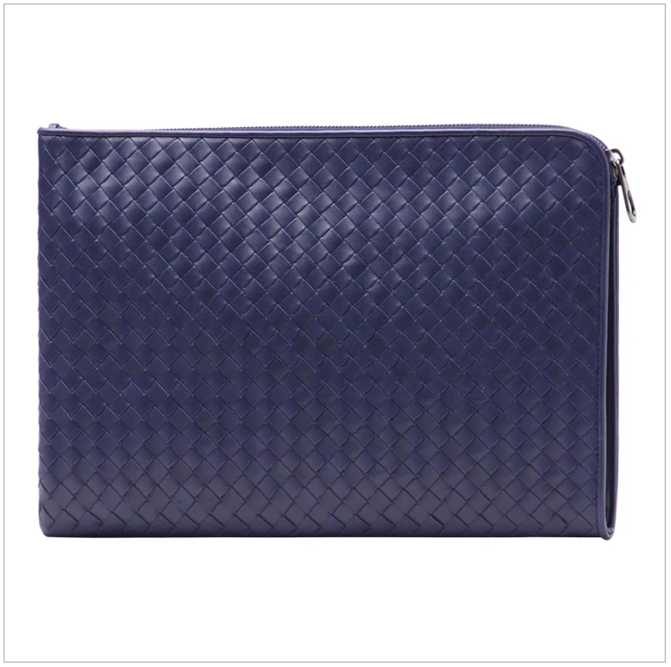 商品[国内直发] Bottega Veneta|BOTTEGA VENETA 蓝色男士手拿包 224052-V4651-4114,价格¥6848,第4张图片详细描述