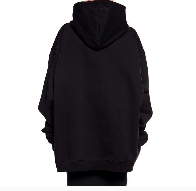 商品Vetements|VETEMENTS 黑色男士卫衣/帽衫 SS20TR421-BLSCK,价格¥2879,第7张图片详细描述