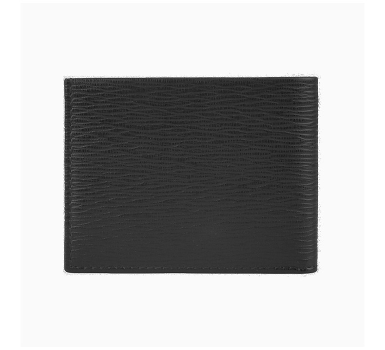 商品Salvatore Ferragamo|Salvatore Ferragamo 菲拉格慕 男士黑色牛皮钱包 66-A064-0685978,价格¥2125,第7张图片详细描述