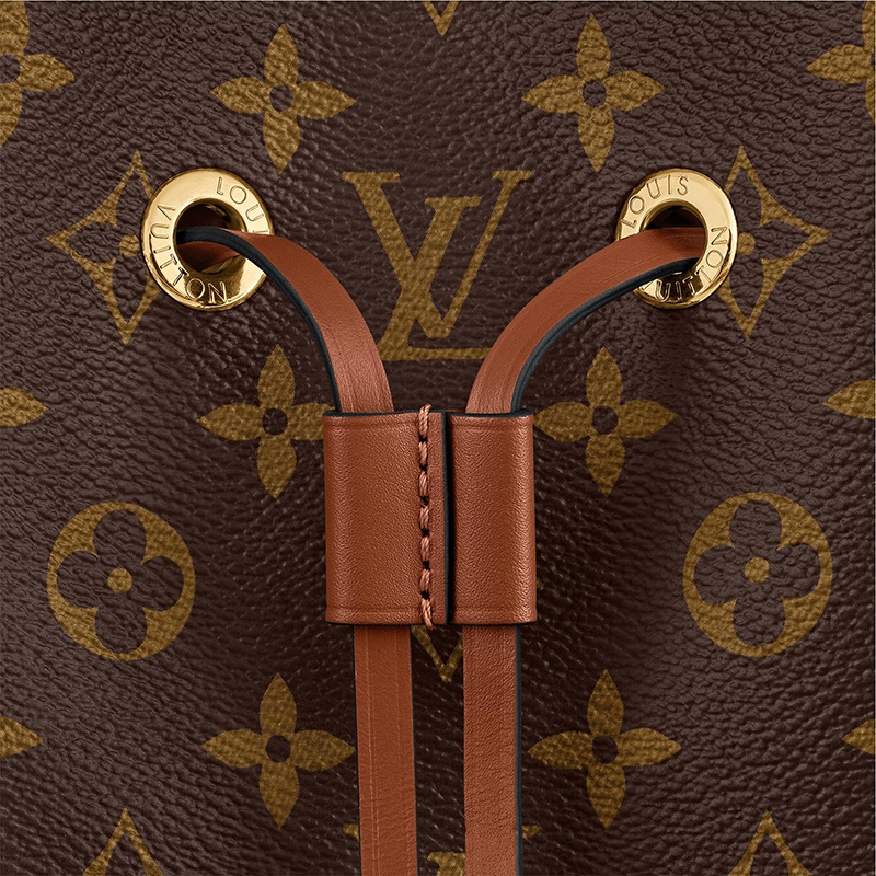 商品Louis Vuitton|【现货】路易威登 爆款NEO NOE女士棕色老花帆布水桶手提单肩包 M44887,价格¥14878,第6张图片详细描述