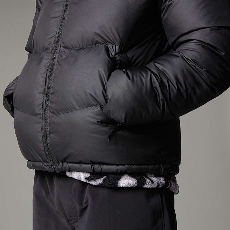 商品The North Face|北面24新款 男士黑色涤纶徽标拉链头羽绒服 NF0A853I-JK3（五色可选）,价格¥2615,第9张图片详细描述