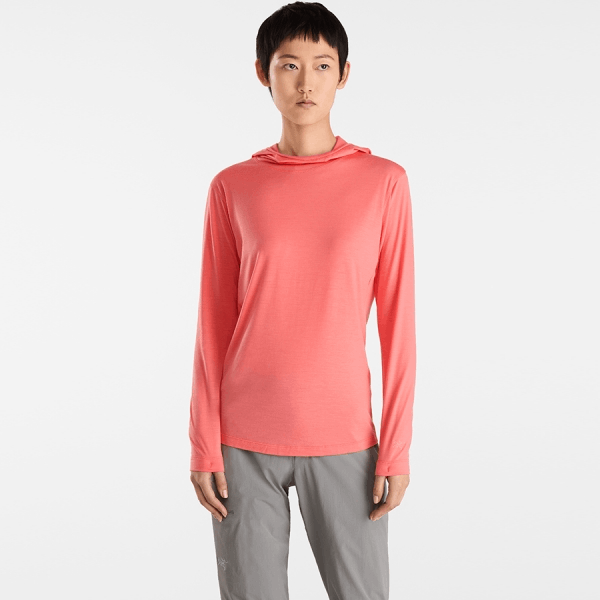 商品Arc'teryx|【Brilliant|包邮包税】始祖鸟 LANA MERINO WOOL HOODY W[SS23] 新款上市 Lana 美利奴羊毛连帽衫女装 ATNSWX6291,价格¥1447,第5张图片详细描述