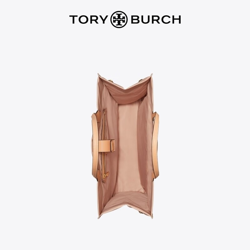 商品[国内直发] 【春节不打烊国内现货速发】 Tory Burch|汤丽柏琦 ELLA TB女包织物手提托特包女通勤底大号,价格¥1974,第3张图片详细描述