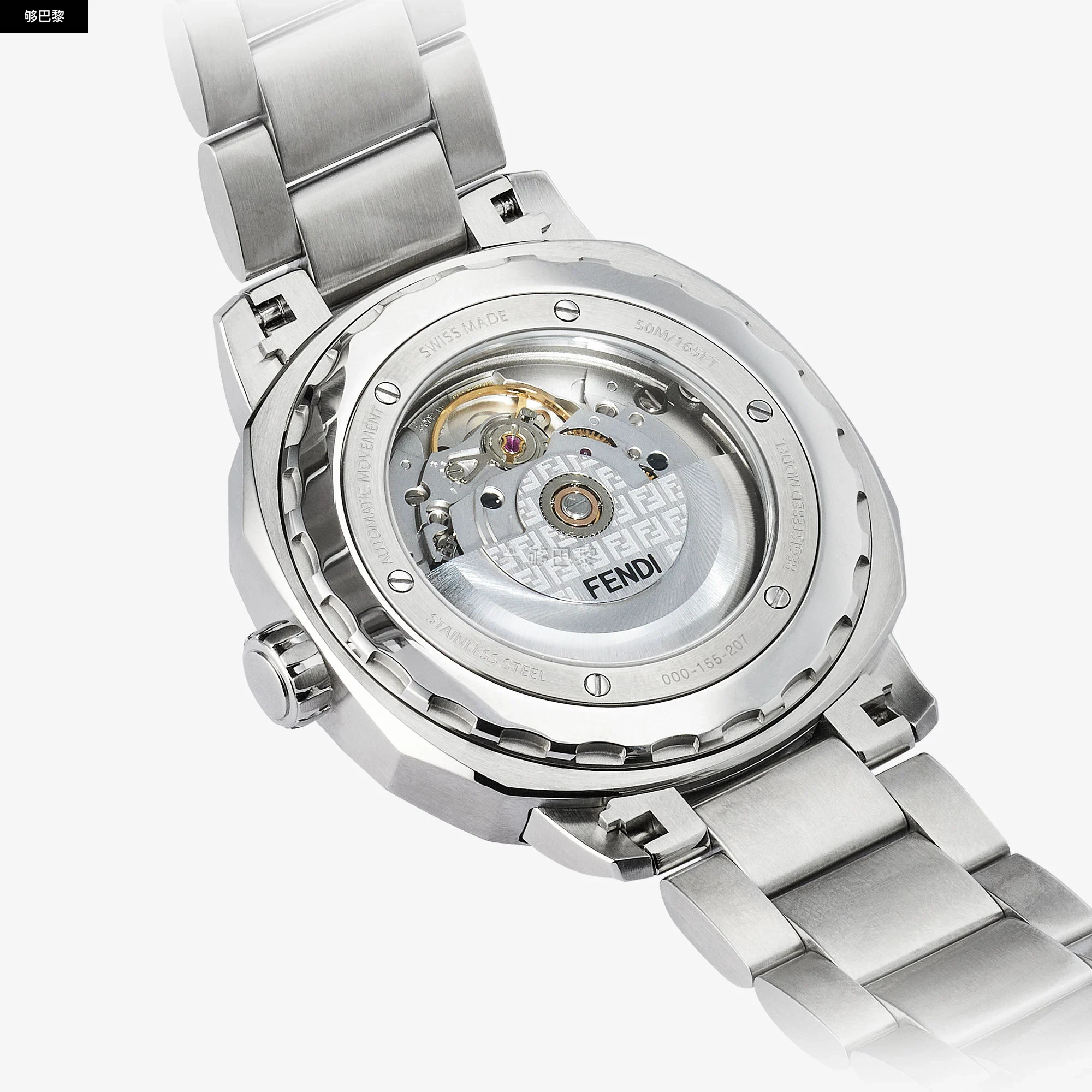 商品Fendi|【预售】 芬迪 25春夏 男士 腕表 Fendimatic FOW971A45NF0QW0 ,价格¥23078,第5张图片详细描述