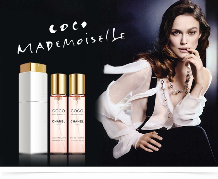 商品Chanel|Chanel香奈儿可可小姐女士淡香水20MLx3「正装」「替换装」,价格¥884,第2张图片详细描述