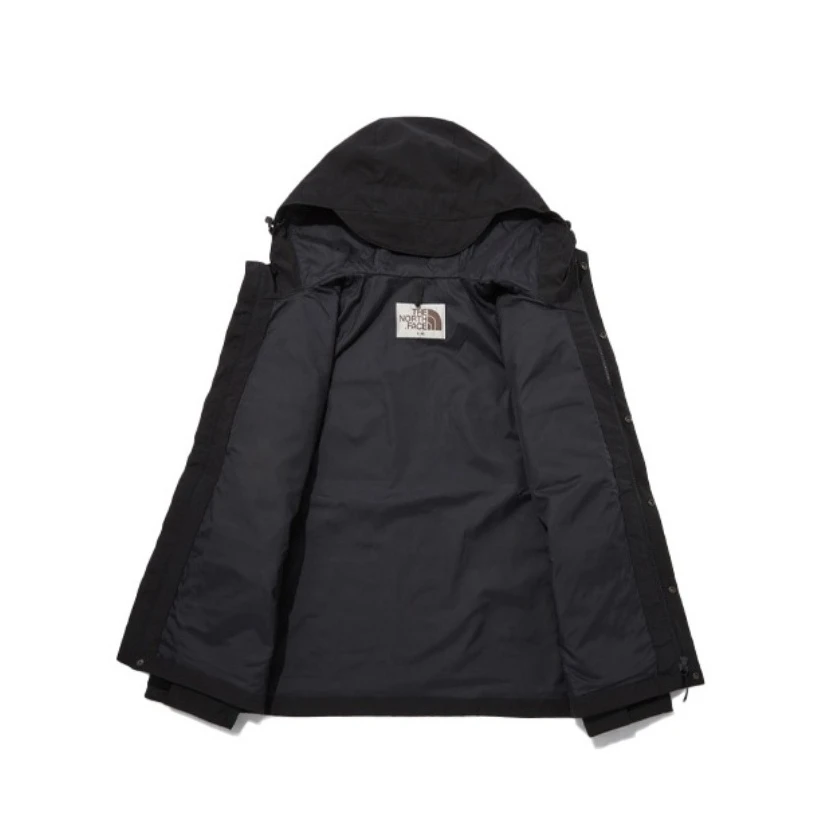 商品The North Face|【享贝家】（国内现货）北面 拼接字母logo刺绣多口袋拉链抽绳连帽冲锋衣夹克 NJ3BP50J-BLK,价格¥1005,第3张图片详细描述