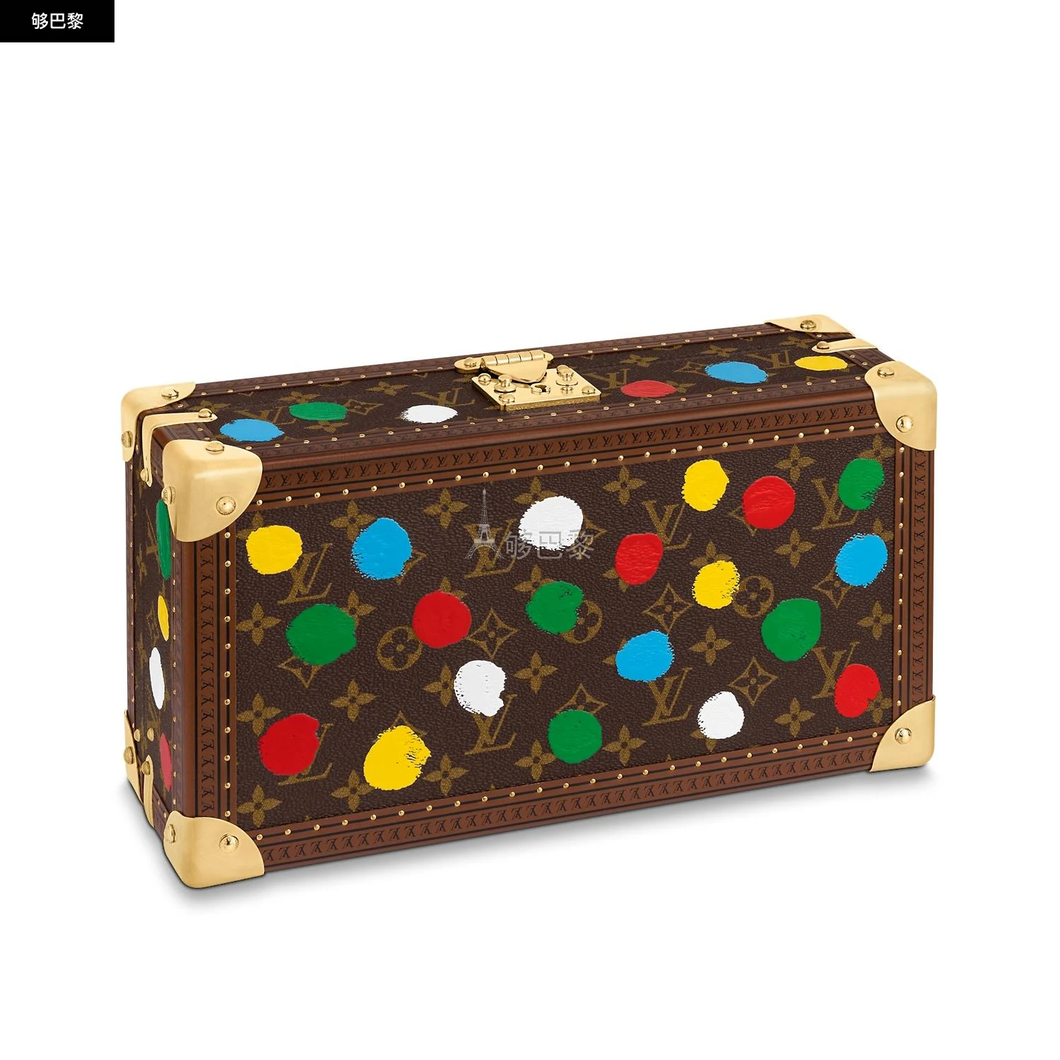商品Louis Vuitton|包邮包税【预售7天发货】 LV路易威登 24春夏 女士 化妆箱 LV x YK CONFFRET 8 MONTRES 硬箱 M10132,价格¥80628,第6张图片详细描述
