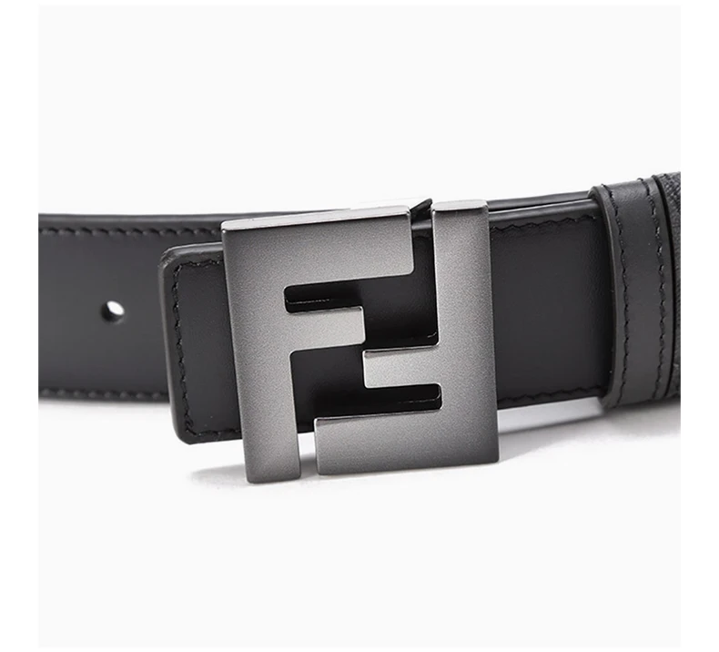 商品[国内直发] Fendi|FENDI 黑色男士腰带 7C0468-AHUU-F1GX5,价格¥4065,第8张图片详细描述