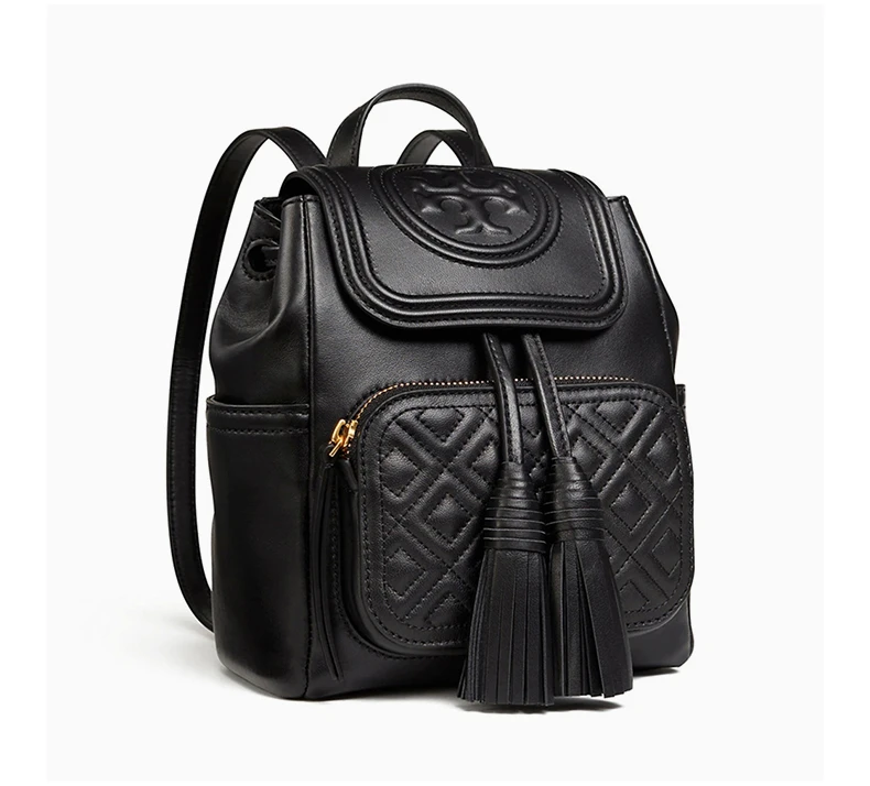 商品Tory Burch|Tory Burch 汤丽柏琦 黑色女士背包 55782-001,价格¥2491,第6张图片详细描述