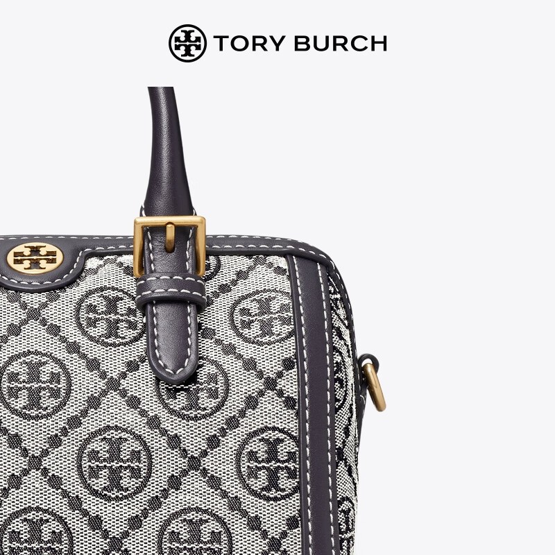商品[国内直发] Tory Burch|托里·伯奇 奢侈品TB女包女士手提单肩斜挎迷你桶包明星同款 海军蓝82939-405,价格¥2955,第7张图片详细描述