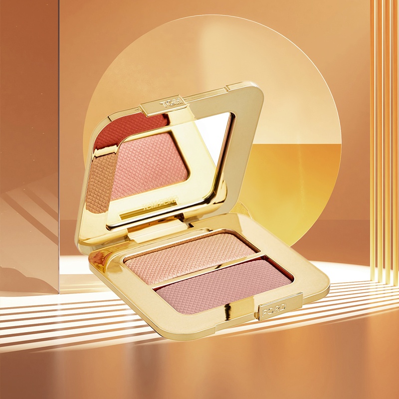 商品Tom Ford|汤姆福特 双色高光修容盘 提升气色 修饰轮廓,价格¥412,第3张图片详细描述