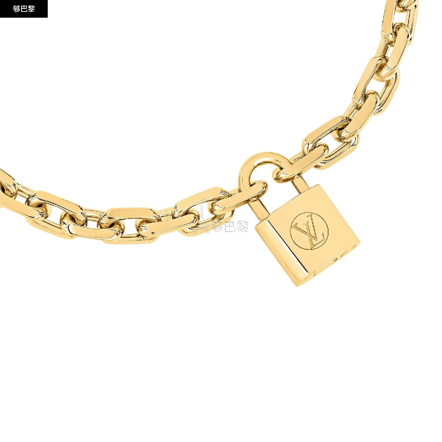 商品Louis Vuitton|【预售】 LV路易威登 24秋冬 女士 项链 LV EDGE CADENAS 项链 MP2993,价格¥8763,第5张图片详细描述