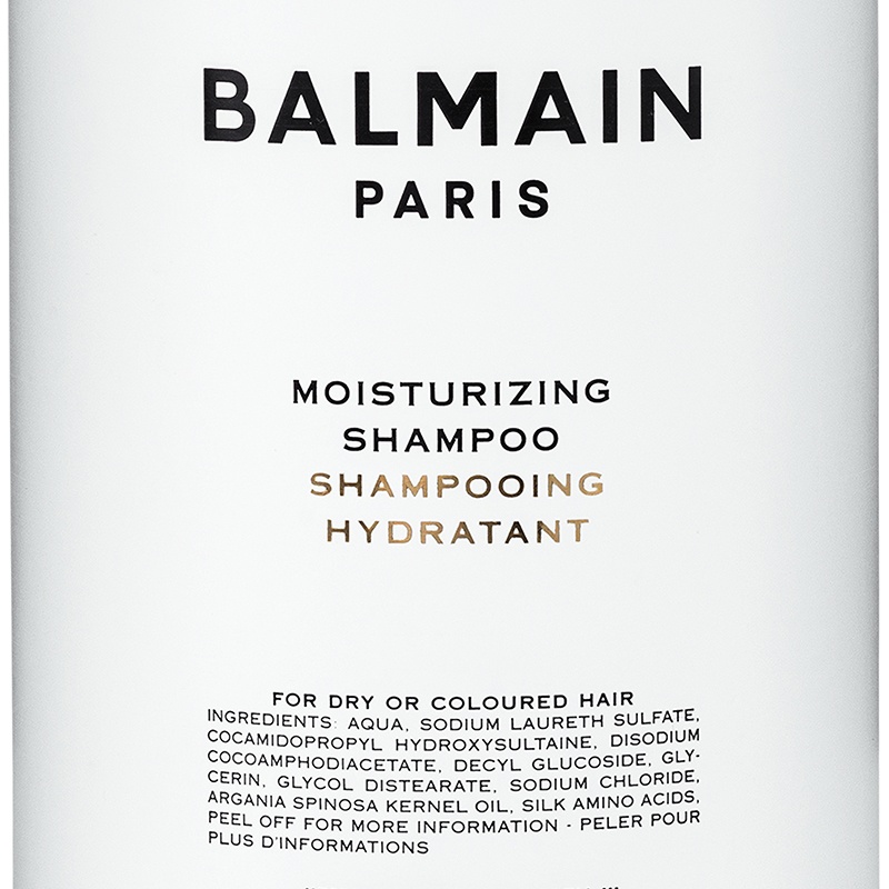 商品Balmain|巴尔曼美发滋润护色洗发露 300ml 固色保湿修复柔顺,价格¥326,第3张图片详细描述