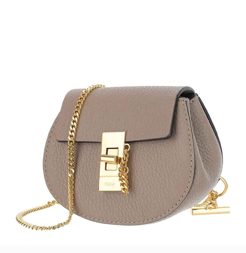 商品[国内直发] Chloé|CHLOE' 蔻依 女士灰色单肩包 CHC21SP100-944-23W,价格¥5065,第6张图片详细描述