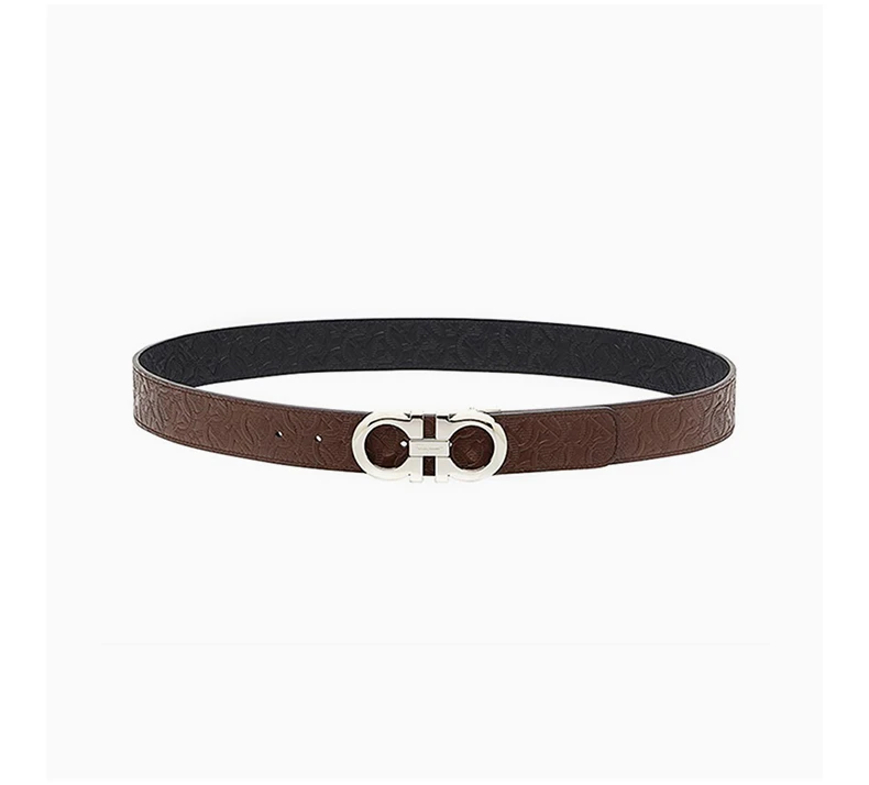 商品Salvatore Ferragamo|SALVATORE FERRAGAMO 黑色男士腰带 67-5542-741409,价格¥2521,第5张图片详细描述