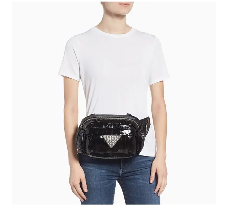 商品Alexander Wang|ALEXANDER WANG 黑色女士腰包 2038P0602E-001,价格¥4467,第8张图片详细描述