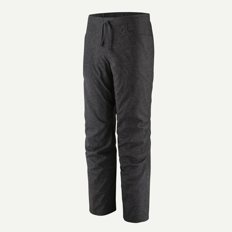 商品Patagonia|PATAGONIA 男士墨黑色麻/涤纶休闲裤,价格¥921,第2张图片详细描述