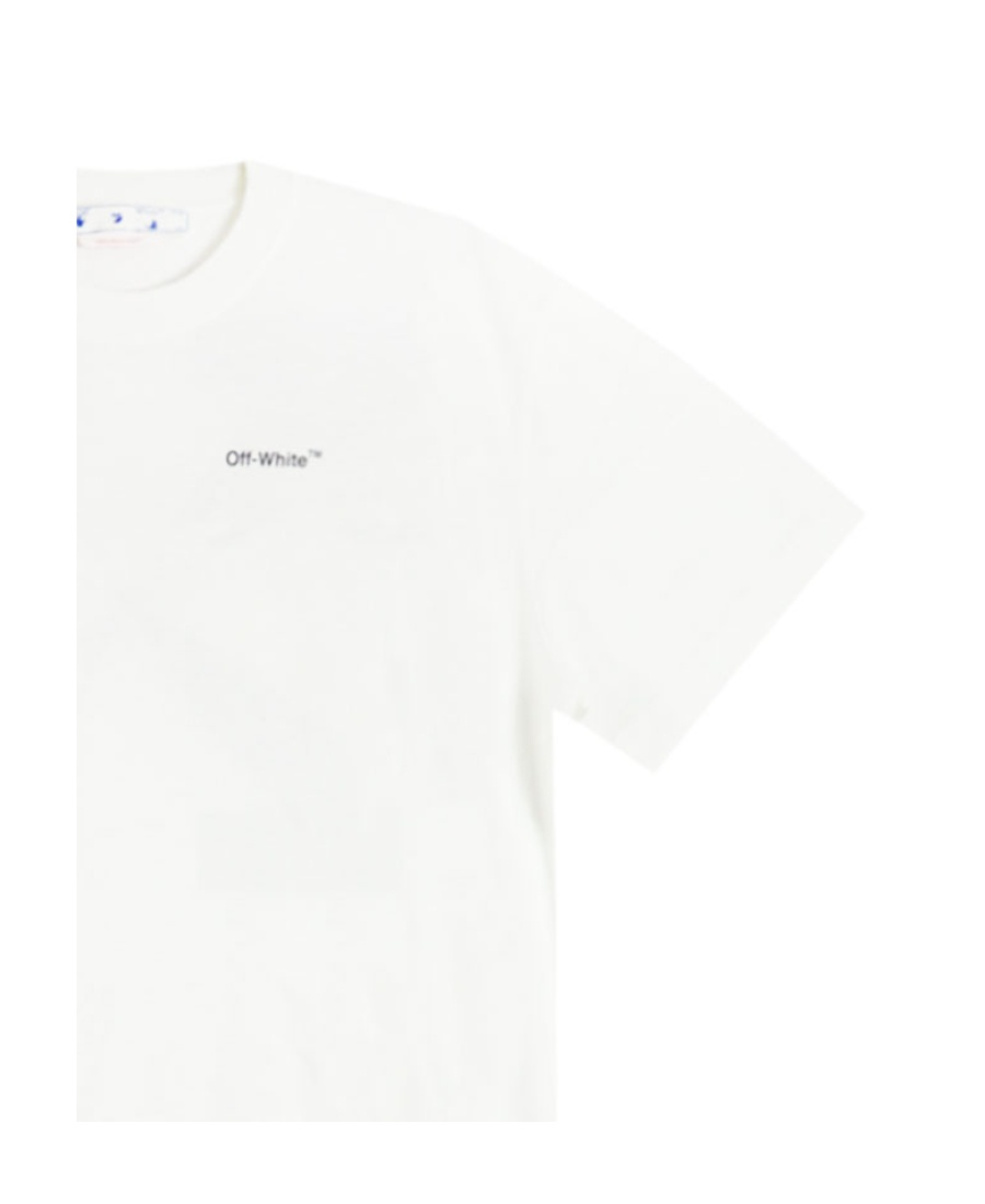 商品Off-White|白色印花经典箭头短袖棉 OMAA038C99JER005-1001（澳门仓发货）,价格¥2394,第2张图片详细描述