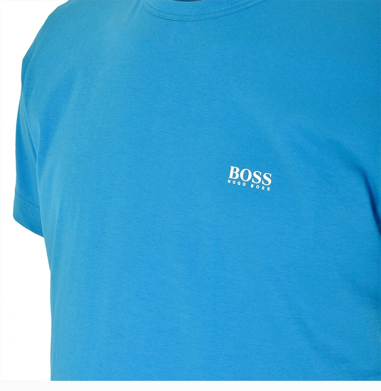商品Hugo Boss|Hugo Boss 雨果博斯 男士短袖T恤蓝色 TEE-50399333-431,价格¥367,第10张图片详细描述